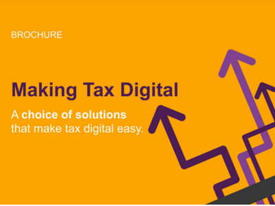 Making tax digital a choice of solutions that make tax digital easy.