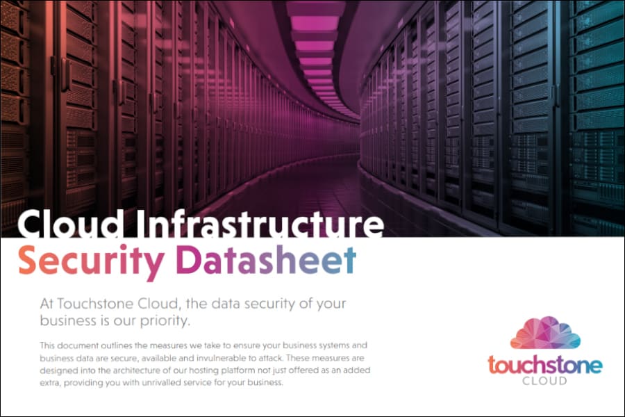 Cloud infrastructure security datasheet