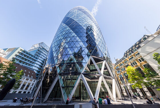 The gherkin building in london. SunSystems Implementation services blog