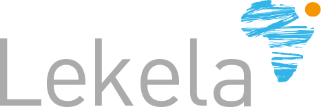 The logo for Lekela